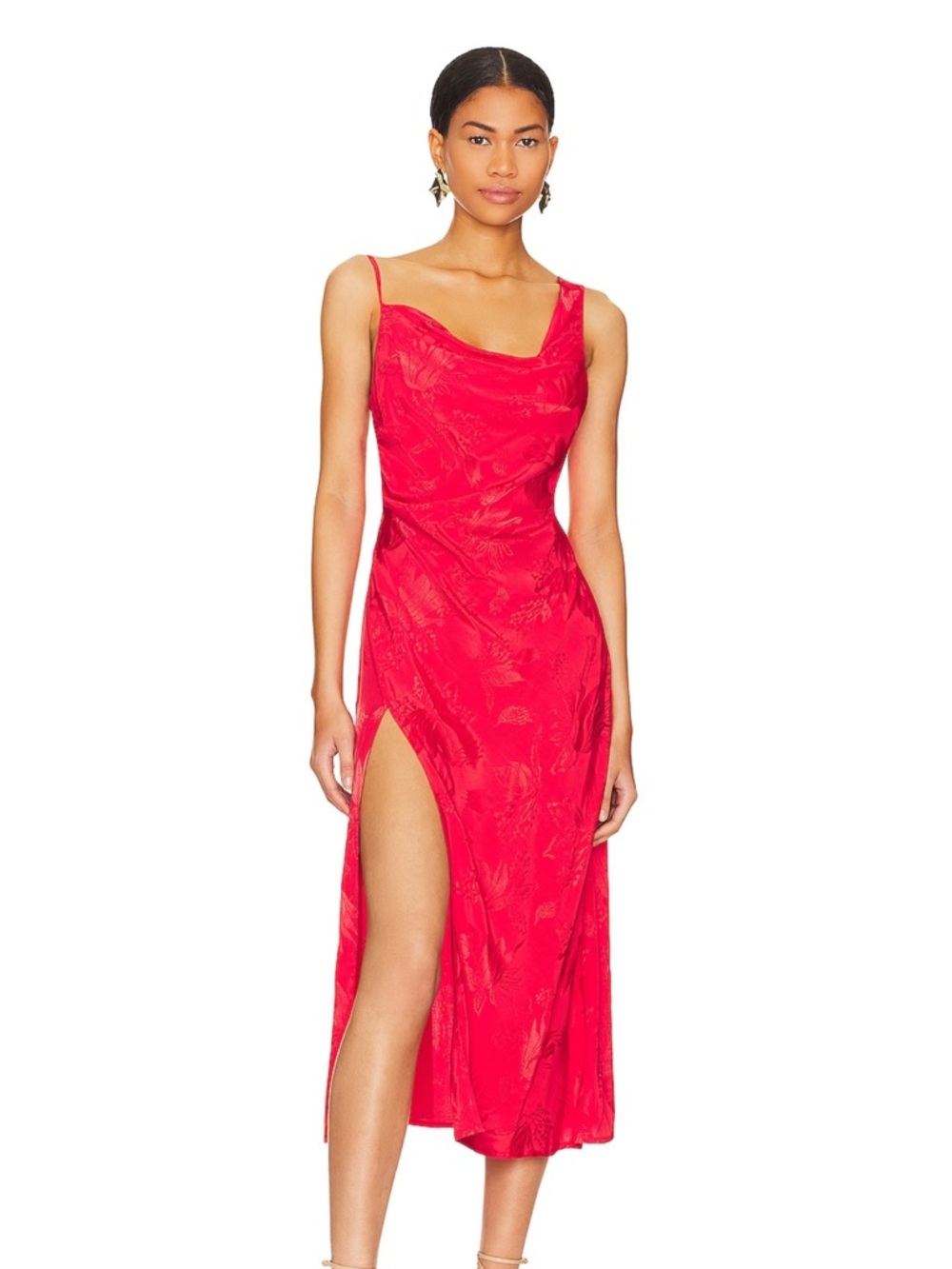 Midi Red Dress For Love & Lemons - Brand new